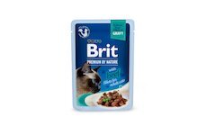 Kapsička Brit Premium Cat Delicate Fillets in Gravy with Beef 85g