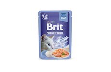 Kapsička Brit Premium Cat Delicate Fillets in Jelly with Salmon 85g