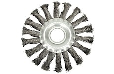 Kartáč drátěný boční 115 mm pletený