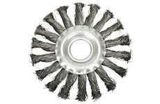 Kartáč drátěný boční 150 mm pletený