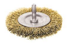 Kartáč okružní, O 50mm, vlnitý drát S 0,3mm, stopka 6mm, EXTOL CRAFT