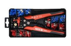 Kleště odizolovací a konektorové univerzální 205 mm, sada