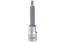 Klíč zástrčný prodloužený imbus, 1/2', HX5, L 100mm, CrV/S2, FORTUM