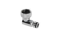 Konektor pro rychlospojku na kohoutek se závitem 3/4", úhlový, otočný 360° - BRADAS
