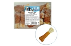 Kost buvolí s kuřecím masem JUKO Snacks 12,5 cm (10 ks)