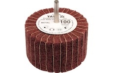 Kotouč lamelový radiální 80x50 P-60 s hřídelí 6 mm