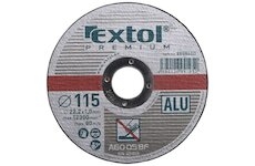 Kotouč řezný na Alu, 115x1,0x22,2mm, EXTOL PREMIUM