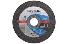 Kotouč řezný na ocel, 125x1,6x22,2mm, EXTOL PREMIUM