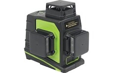 Křížový laser 3D 360° zelený paprsek, samonivelační STREND PRO INDUSTRIAL GF360G 30m/50m