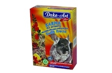 Krmivo s ovocem činčila Dako 400 g