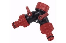 KRTGR6024 - Konektor na kohoutek 3/4" dva vývody KREATOR