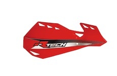 kryty páček DUAL EVO, RTECH (červené odst. Honda CRF, vč. montážní sady)