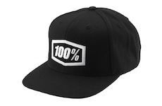 kšiltovka 100% - ICON Snapback dětská černá (vel. UNI)