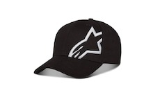 kšiltovka CORP SNAP 2 HAT, ALPINESTARS (černá/bílá)