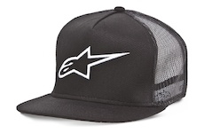 kšiltovka CORP TRUCKER, ALPINESTARS (černá)