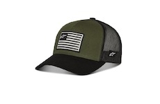 kšiltovka FLAG SNAP HAT, ALPINESTARS (zelená/černá)