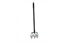 Kultivátor YardWorks, 3 řady, rotační, s teleskopickou násadou 71–130 cm