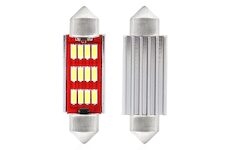LED CANBUS 4014 12SMD Festoon C5W C10W C3W 41mm White 12V/24V