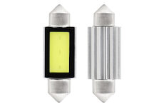LED CANBUS COB3 Festoon C5W C10W C3W 39mm White 12V