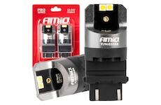 LED CANBUS PRO series 3157 P27/7W 4x3030 SMD White 12/24V CANBUS AMIO-03588
