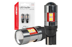 LED žárovky CANBUS T10 W5W 9 SMD 3030 White 12V 24V 36V 48V AMIO-04244
