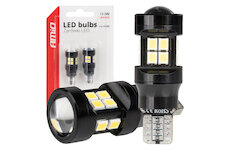 LED žárovky CANBUS T15 W16W 15SMD 2835 White 12V 24V AMIO-04245