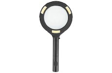 Lupa se světlem 80lm, 3x zvětšení, 3x0,5W COB LED EXTOL LIGHT