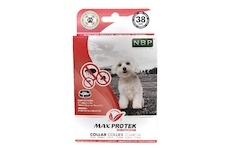 Max Protek repelentní fluorescenční obojek, pes 38 cm