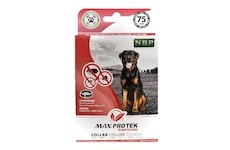 Max Protek repelentní fluorescenční obojek, pes 75 cm
