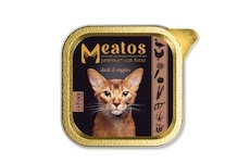 Meatos Cat Duck & Vegetable 100 g
