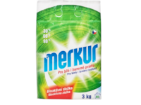 Merkur prací prášek pro bílé i barevné 3kg 60PD