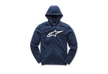 mikina AGELESS II FLEECE, ALPINESTARS (modrá/bílá, vel. S)