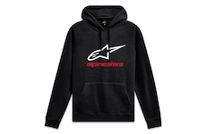 mikina ALWAYS HOODIE 3, ALPINESTARS (černá/bílá/červená, vel. M)