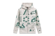 mikina DETERMINANT HOODIE, ALPINESTARS (bílá offwhite, vel. M)
