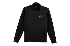mikina MISSION 2 MIDLAYER, ALPINESTARS (černá/červená, vel. 2XL)