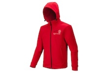mikina RACER MX FLEECE, ALPINESTARS (červená, vel. XL)