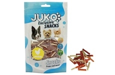 Mini Chicken, Liver & Fish Stick JUKO Snacks 70 g