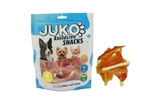 Mini Chicken Soft Jerky with Calcium Bone JUKO Snacks 250 g