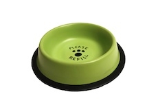 Miska nerez pastelově zelená potisk 0,76 l