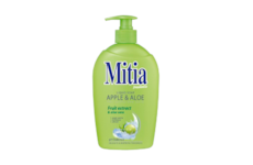 Mitia tekuté mýdlo 500ml Apple&Aloe s dávkovačem