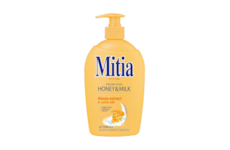 Mitia tekuté mýdlo 500ml Honey&Milk s dávkovačem