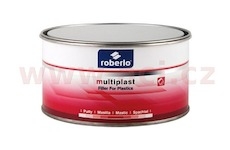 MULTIPLAST antracitový polyesterový pružný tmel (+1 tužidlo) ROBERLO 1 l