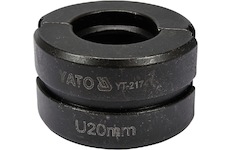 Náhradní čelisti k lisovacím kleštím YT-21735 typ U 20mm