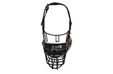 Náhubek černý/kůže kokr, foxteriér, velššpringršpaněl - pes