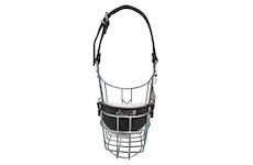 Náhubek zinek/kůže kokr, foxteriér, velššpringršpaněl - fena