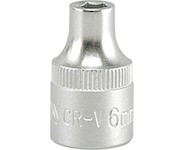 Yato Nástrčná hlavice šestihran 6mm YT-3801