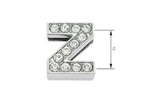 Navlékací písmenka Z 12 mm