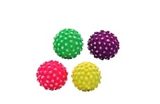 Neon míč ježek mix barev 7,2 cm