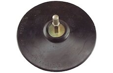 Nosič brusných výseků do vrtačky - suchý zip, O 125mm, stopka 8mm, EXTOL CRAFT