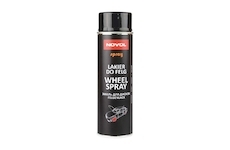 Novol 34132 Wheel Spray - Lak na ráfky, černý lesklý 500ml